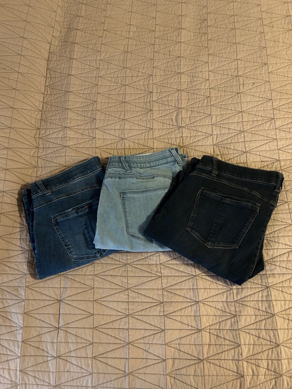 Democracy Women’s Jeans - Dark Blue, Light Blue, Blue